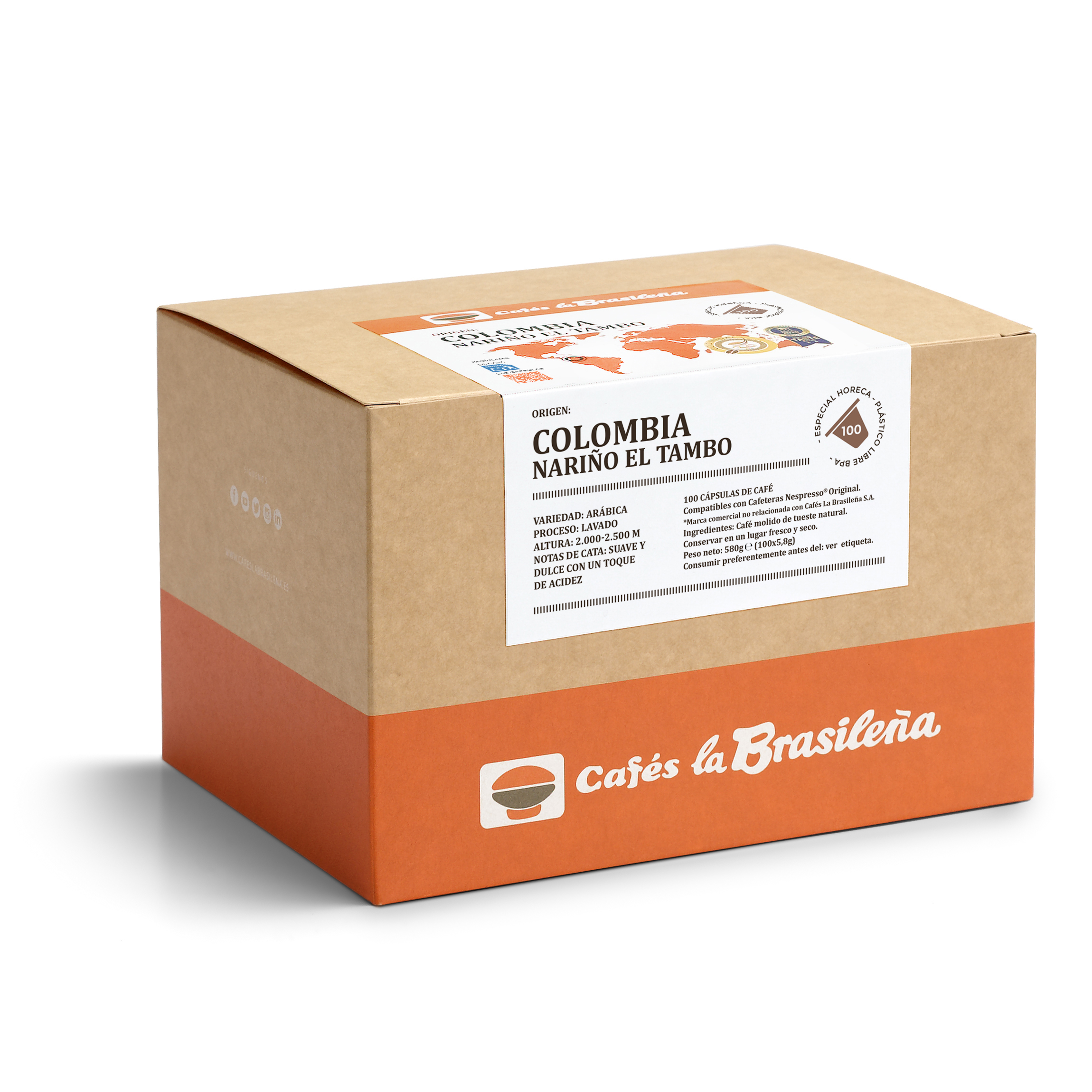 Caja Coffee box cápsulas Nespresso